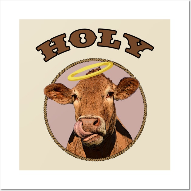 Holy Cow Farm Love Collection Wall Art by TerriMiller111